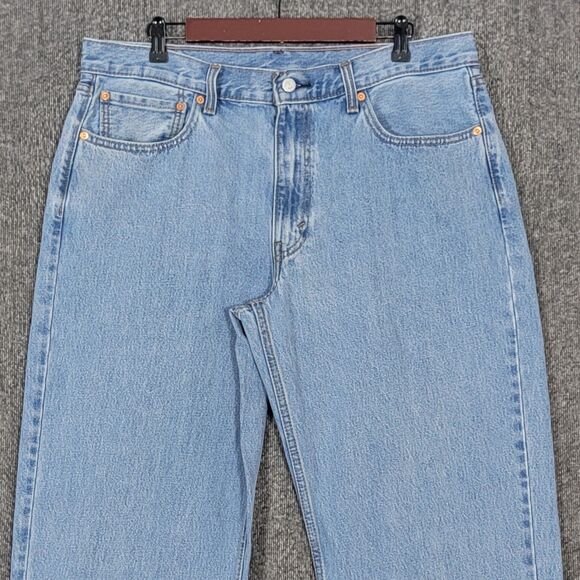 Levis 550 Jeans Mens 36x33* Blue Relaxed Straight Leg Red Tab American Denim - Picture 2 of 14